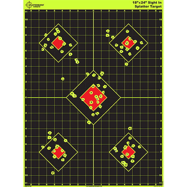 18” x 24” Sight In Splatter Target